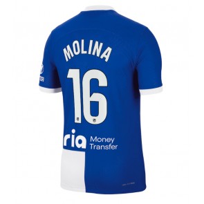 Atletico Madrid Nahuel Molina #16 Replika Udebanetrøje 2023-24 Kortærmet